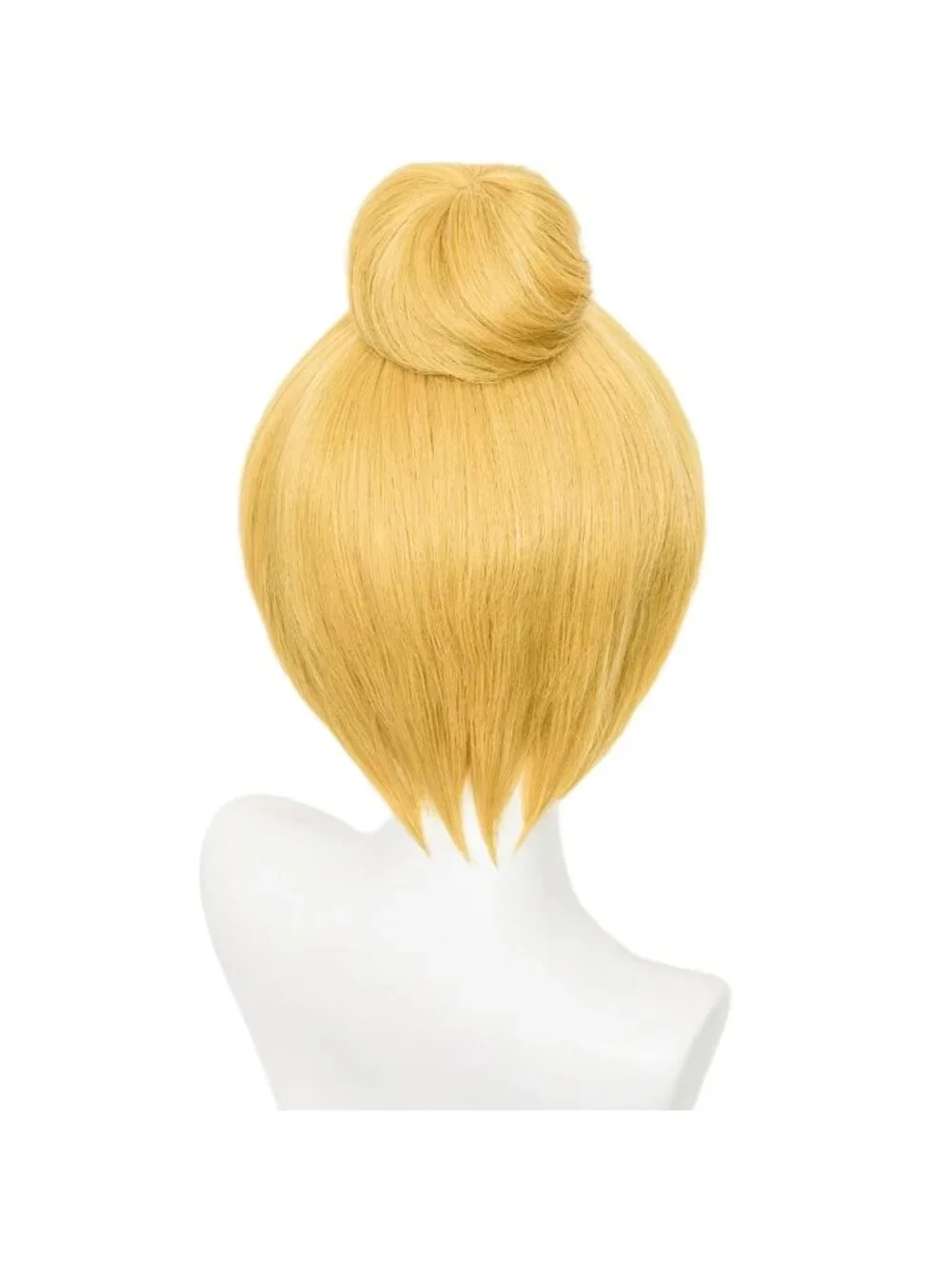 Women's Yellow Heat Resistant Synthetic Fiber Long Straight Ombre Wigs